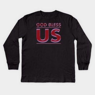 God bless us Kids Long Sleeve T-Shirt